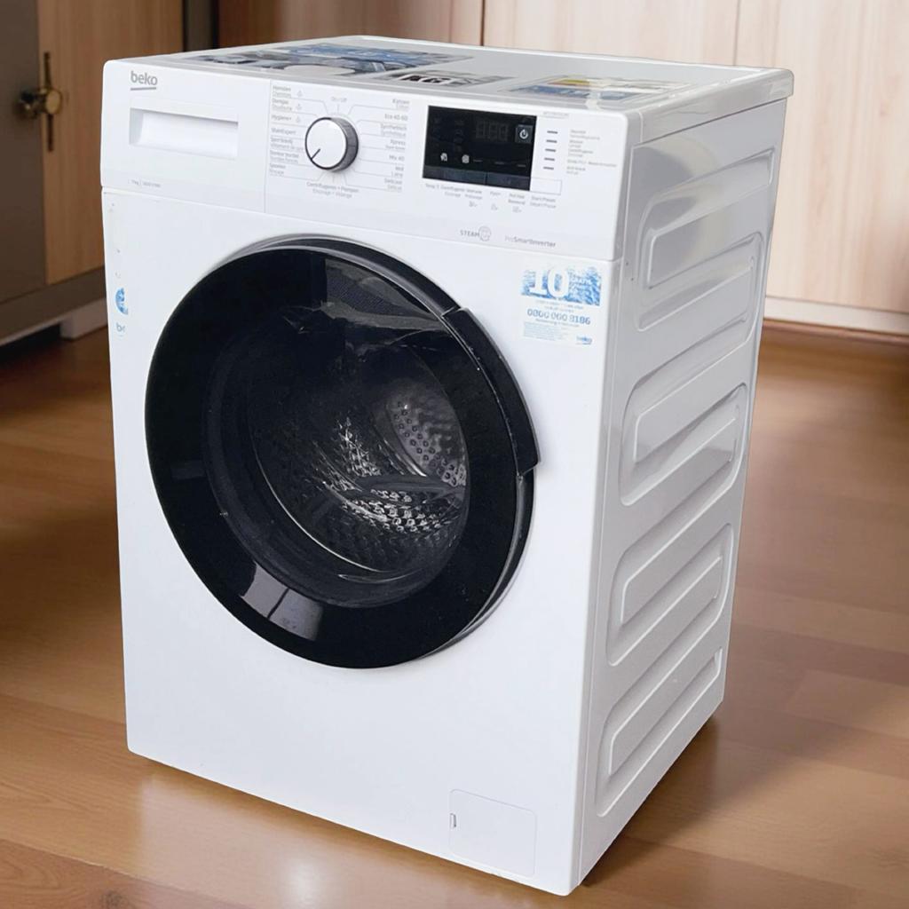 Wasmachine BEKO HygieneSteamCure 7kg 1600t incl Garantie, Ophalen, Minder dan 85 cm, B, Zo goed als nieuw