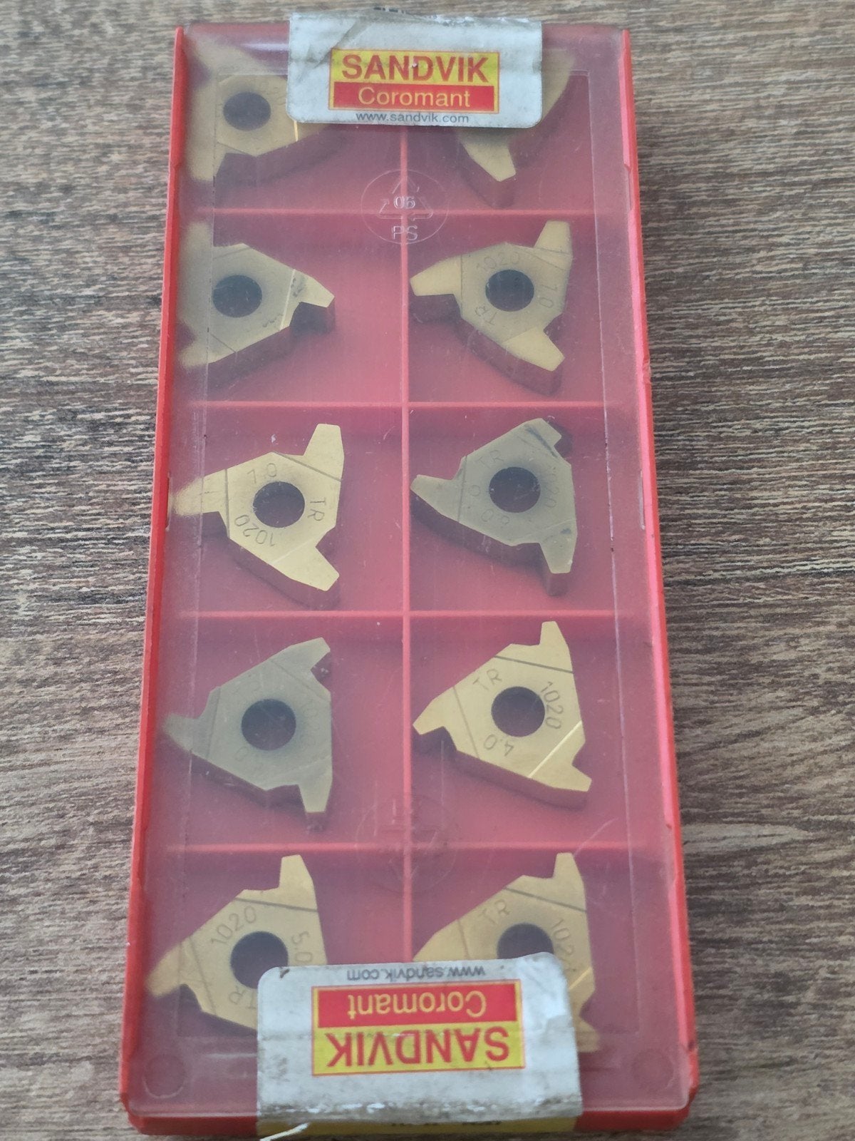 Sandvik coromant r166.0G-22tr01-700 1020 wisselplaten, Ophalen of Verzenden, Nieuw