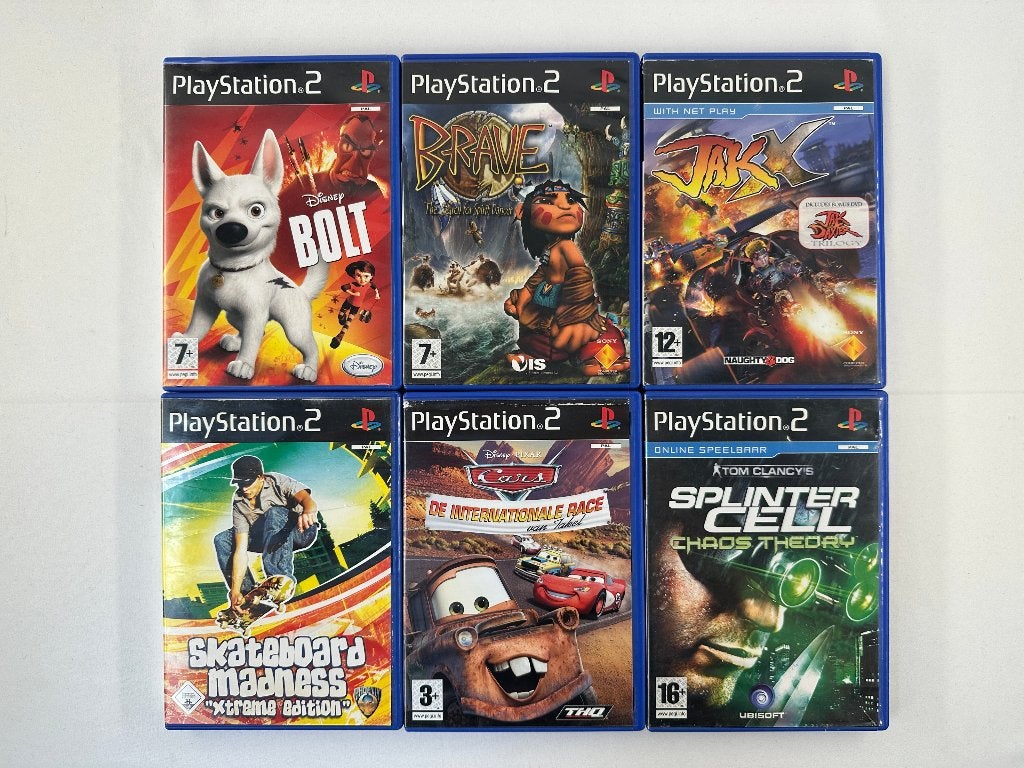 Playstation 2 games bundel van 6 stuks - PS2, Spelcomputers en Games, Games | Sony PlayStation 2, Avontuur en Actie, Gebruikt