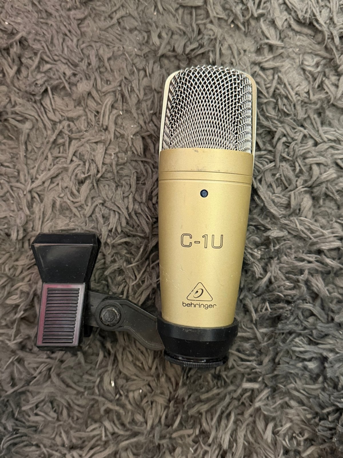 Behringer C-1U USB studiomicrofoon – inclusief statiefhouder, Ophalen of Verzenden, Nieuw, Studiomicrofoon
