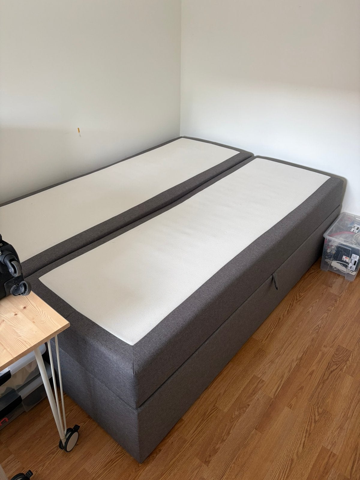 Boxspring met opbergruimte 140x200, Huis en Inrichting, Ophalen, Zo goed als nieuw, Tweepersoons, 140 cm