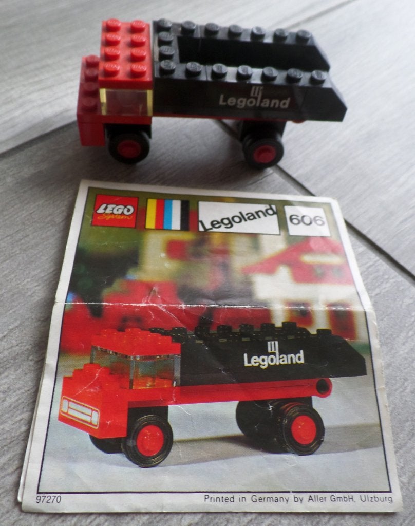 Vintage Lego Legoland 606, Kinderen en Baby's, Speelgoed | Duplo en Lego, Gebruikt, Lego, Compleet, Ophalen of Verzenden