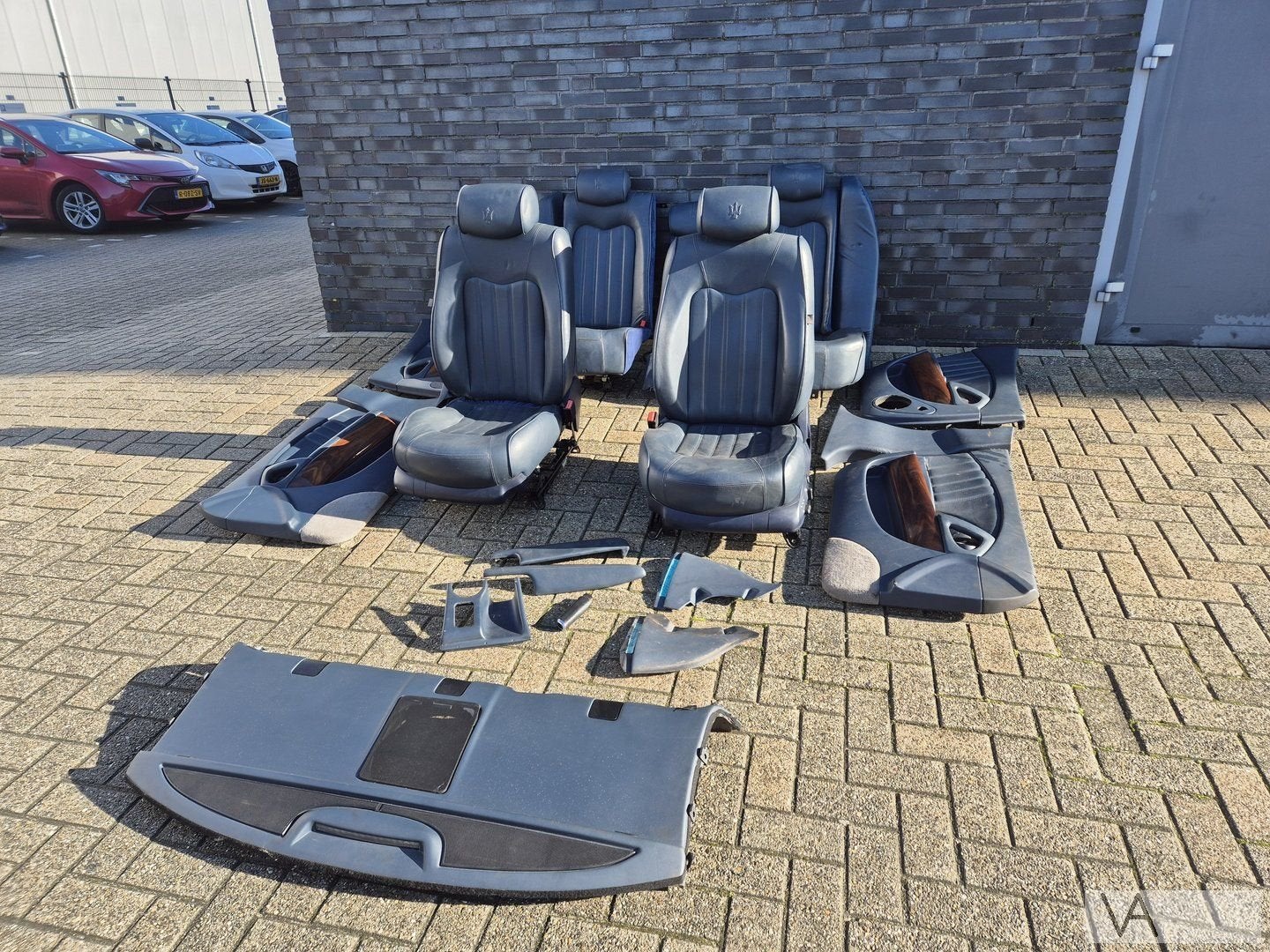 Maserati Quattroporte 2004 - 2012 interieur blauw leer €500, Maserati, Gebruikt, -, -