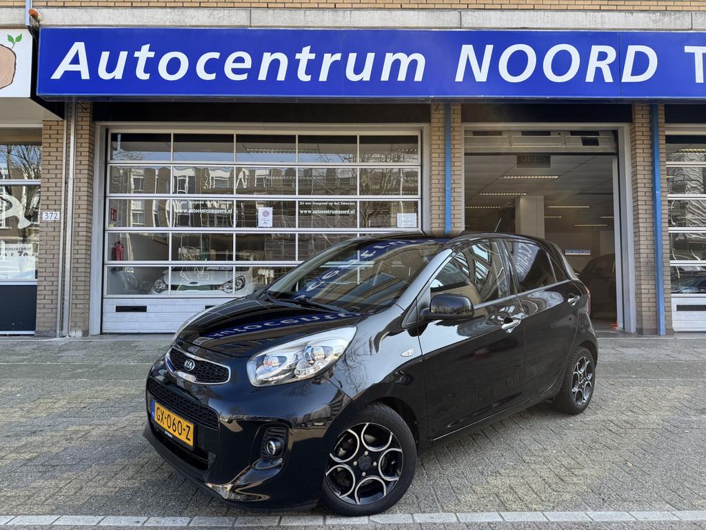 Kia Picanto 1.0 CVVT First Edition 76684KM! NAP | 1e Eigenaa, Auto's, Kia, Voorwielaandrijving, Euro 5, Stof, Gebruikt