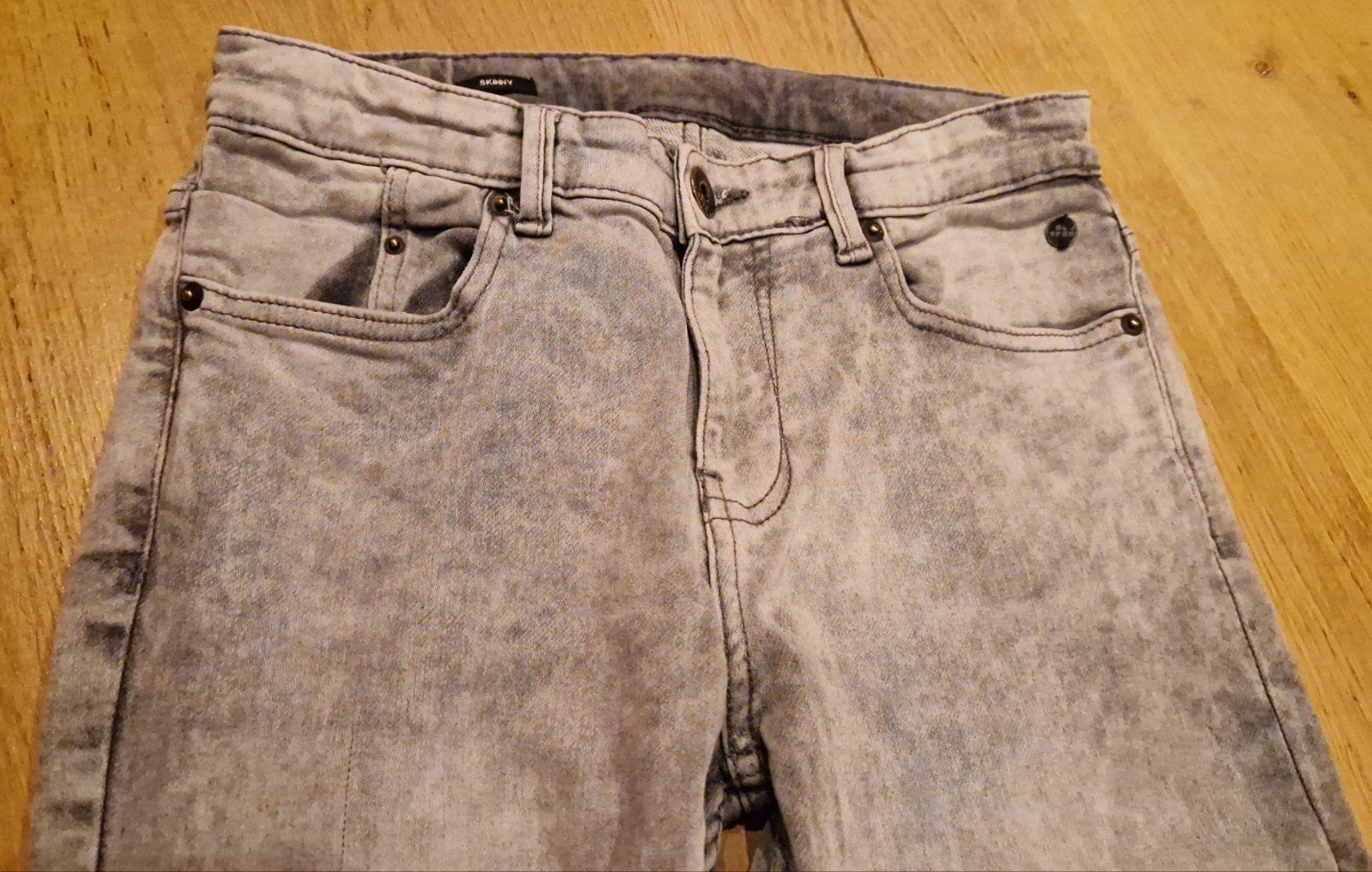 NIEUWE grijze JM jeans - spijkerbroek, jongen, 164, Kinderen en Baby's, Kinderkleding | Maat 164, Broek, Nieuw, Ophalen of Verzenden