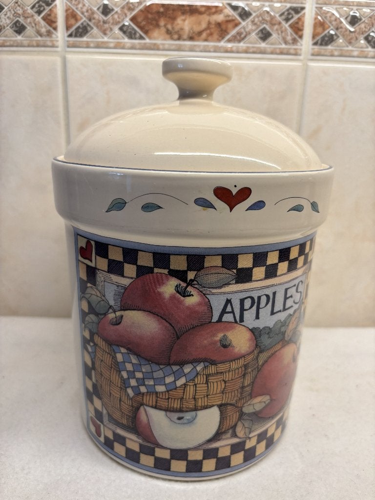 Voorraad Pot Apple Susan Winget, Antiek en Kunst, Ophalen of Verzenden