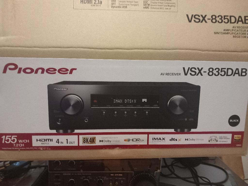 pioneer vsx 835, Audio, Tv en Foto, Versterkers en Receivers, Ophalen, Nieuw, Pioneer, 120 watt of meer