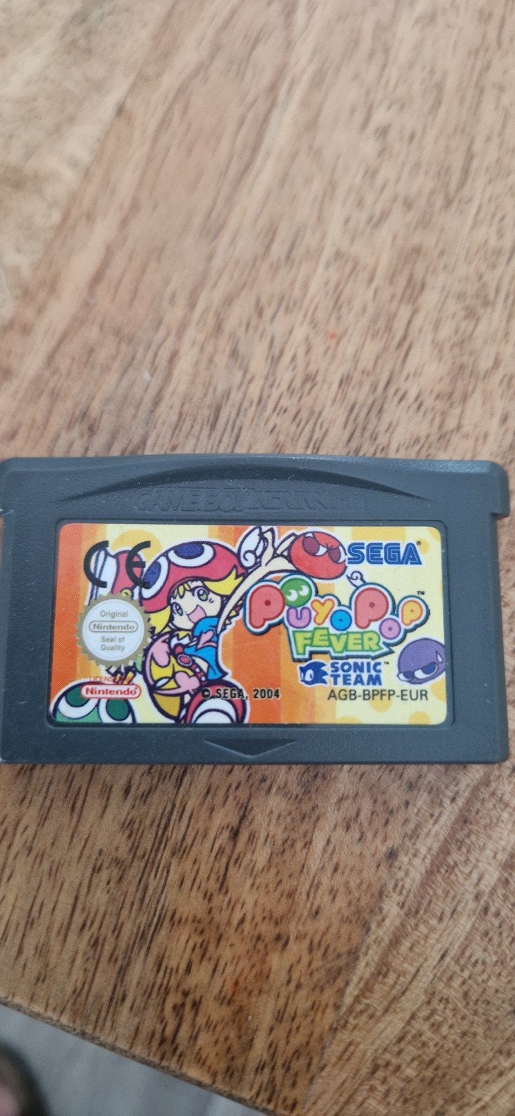 Puyo Pop Fever Game Boy Advance (GBA) - Sega 2004, Ophalen of Verzenden, Gebruikt, Puzzel en Educatief