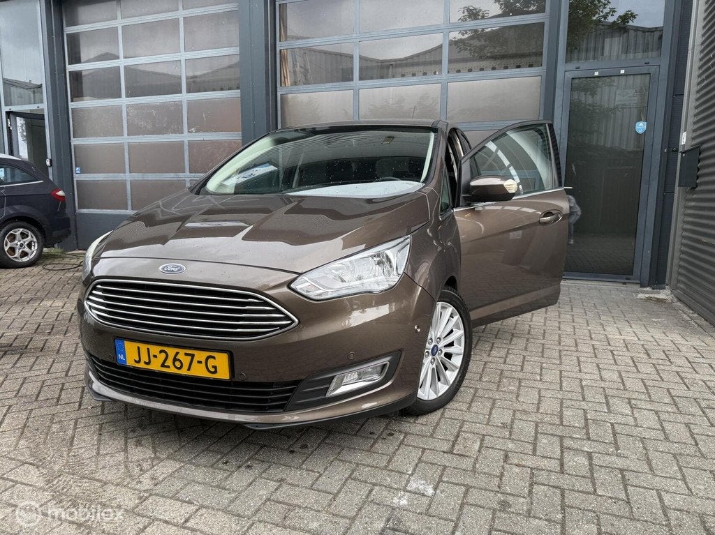 Ford C-Max 1.0 Titanium|NAP|PDC|AIRCO|distr.riem vv, Voorwielaandrijving, 125 pk, Gebruikt, Euro 6