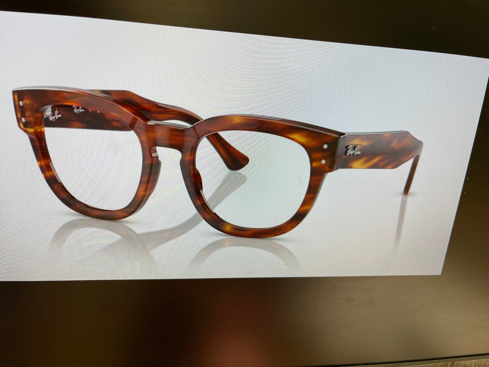 100€ Vindersloon RayBan Mega Hawkeye RB   -VN Bruine bril, Bruin, Nieuw, Ophalen of Verzenden, Ray-Ban