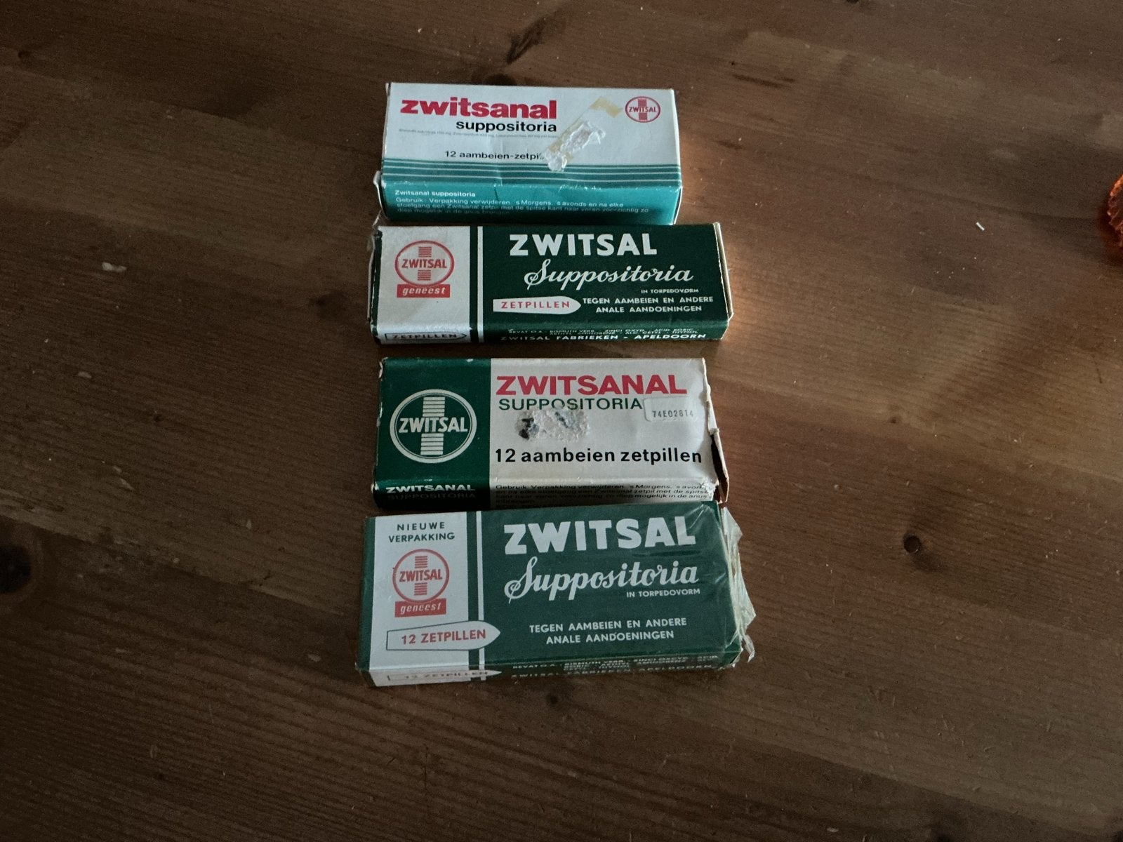 Zeldzame Zwitsal Suppositoria Aambeien Zetpillen (4 stuks), Verzamelen, Ophalen of Verzenden, Zo goed als nieuw