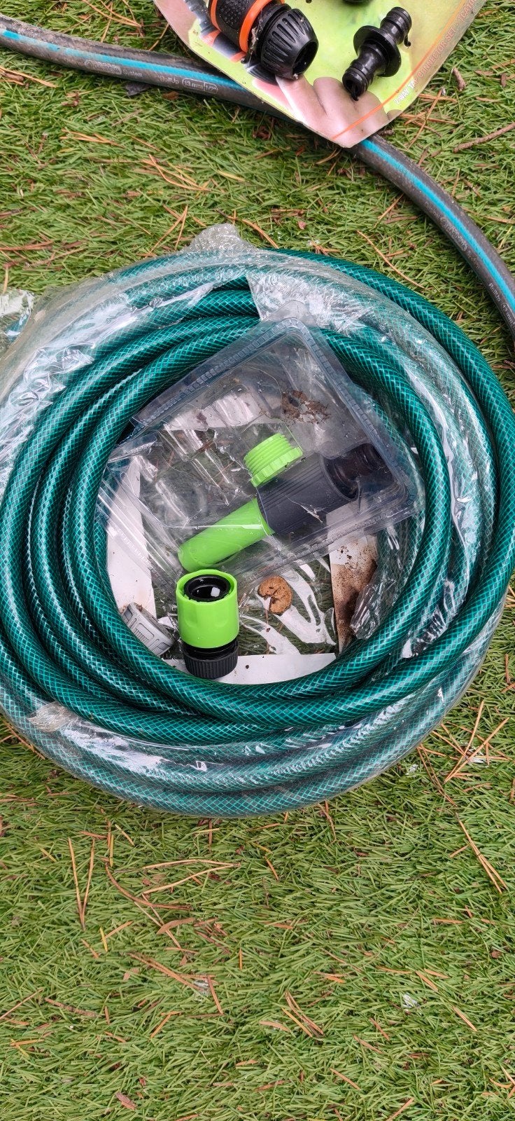 Nieuwe tuinslang met koppelingen, Ophalen, Nieuw, Tuinslang