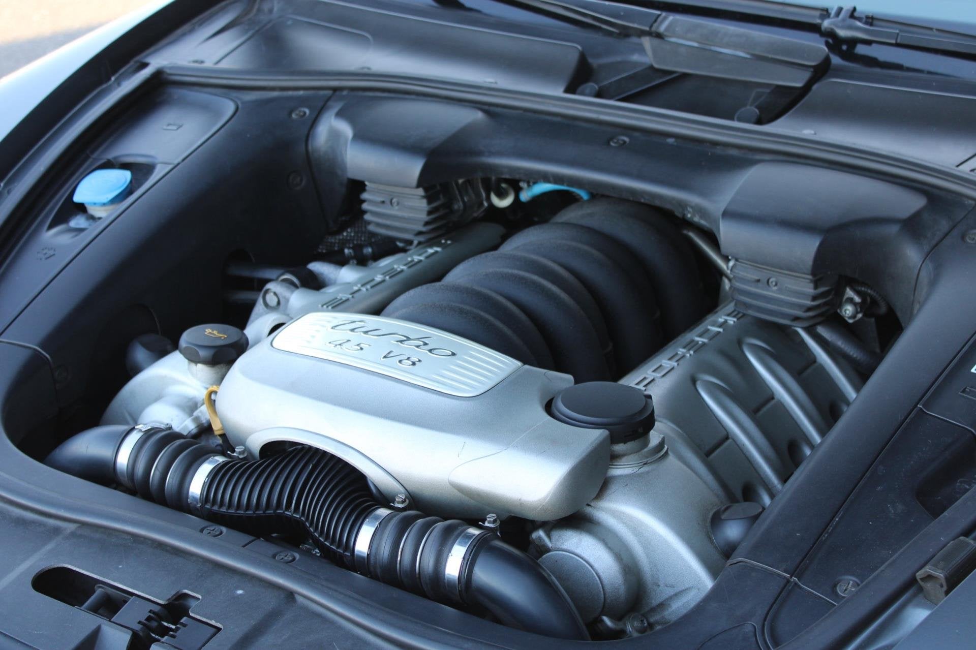 Porsche Cayenne 4.5 Turbo, Luchtvering, Leder, Trekhaak Bose, Automaat, Cayenne, Gebruikt, Leder