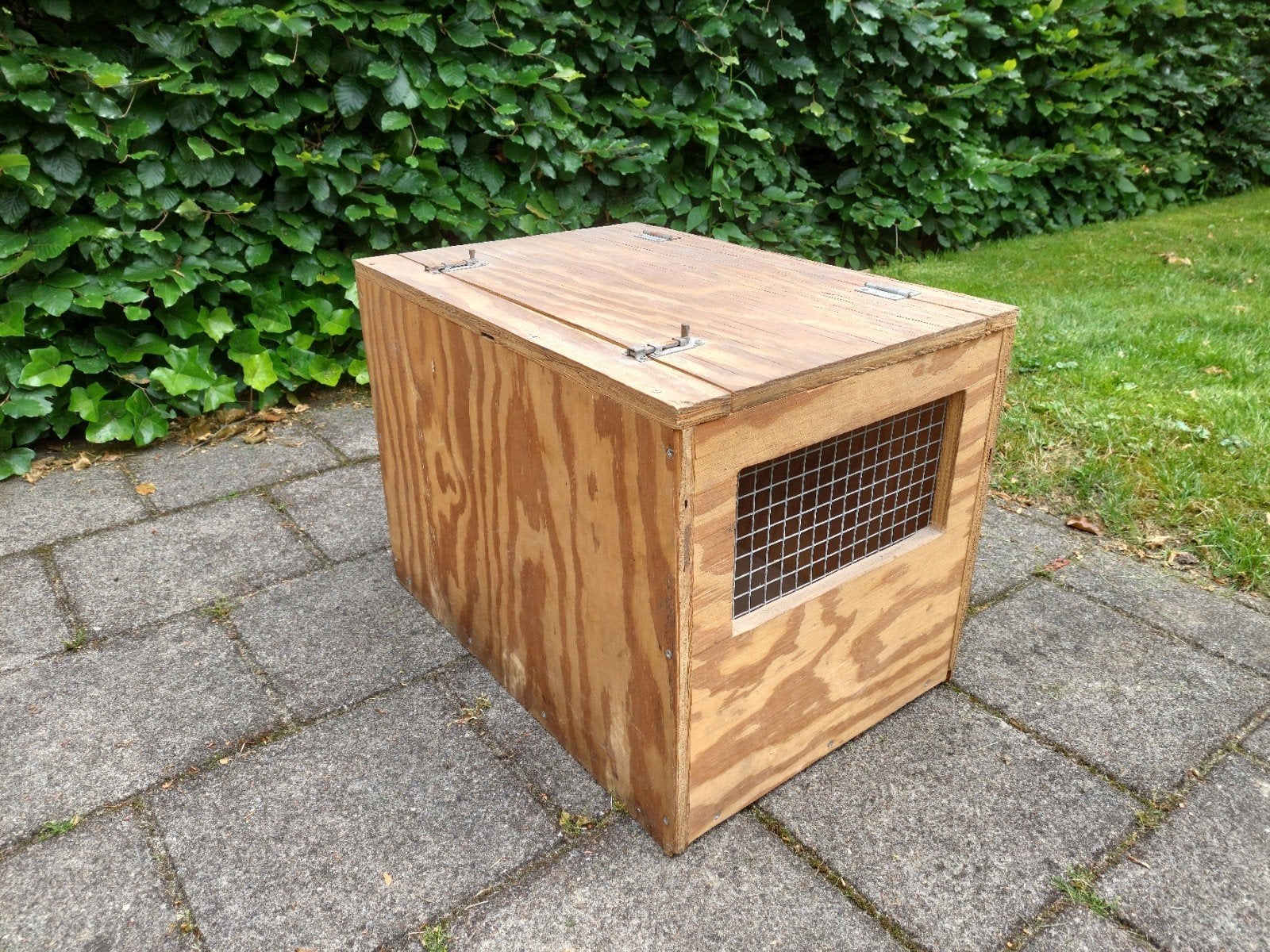 Bench voor vervoer hond, kat, konijn, LxBxH = 60x40x40 cm., Ophalen, Gebruikt