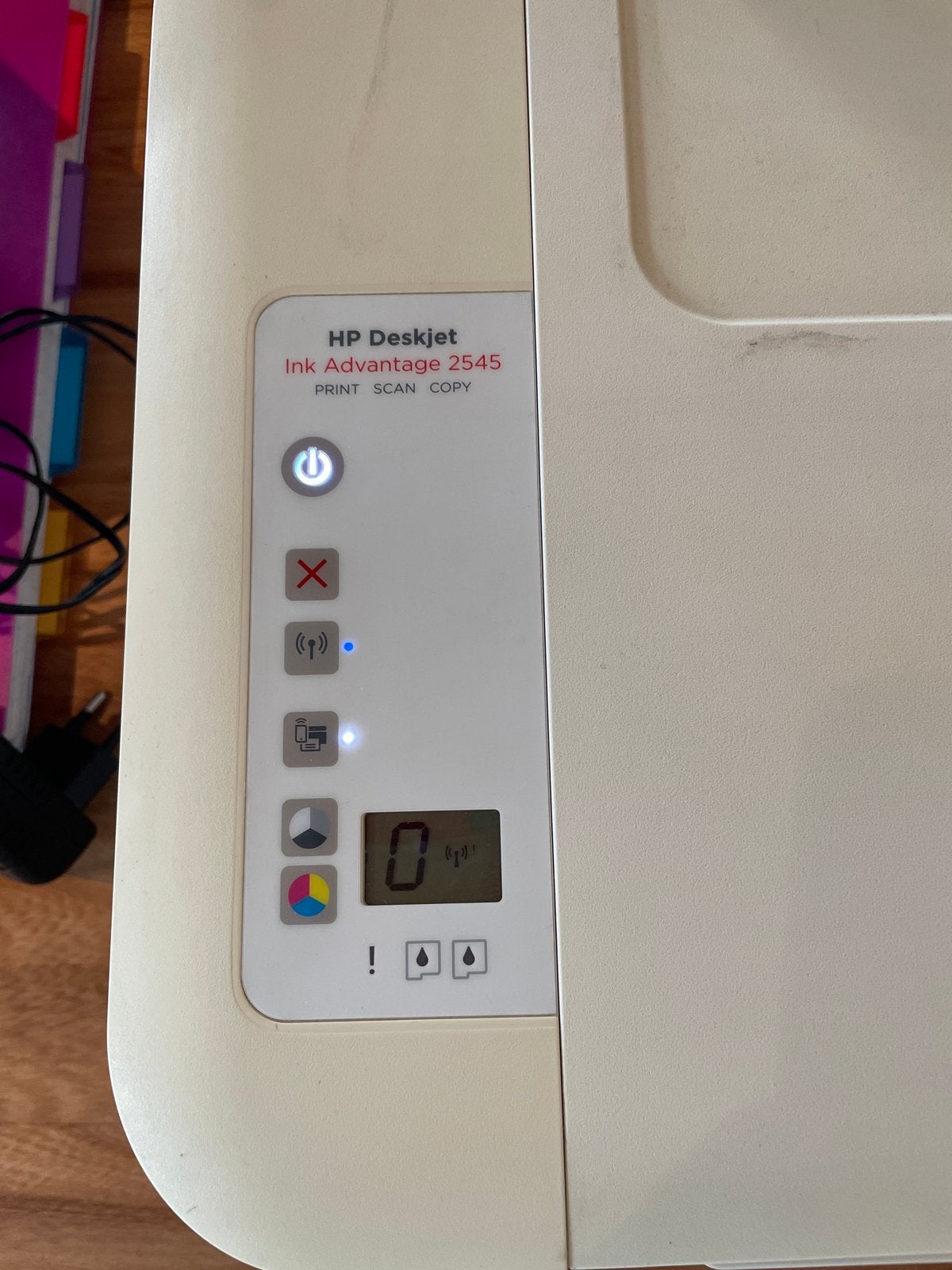 HP Deskjet Ink Advantage 2545 All-in-One printer met nieuwe, Ophalen, Gebruikt, Inkjetprinter, All-in-one