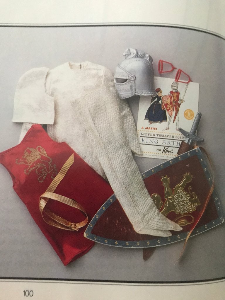 Vintage Barbie Ken "King Arthur" #0773   GEZOCHT !!!, Ophalen of Verzenden, Zo goed als nieuw, Kleertjes