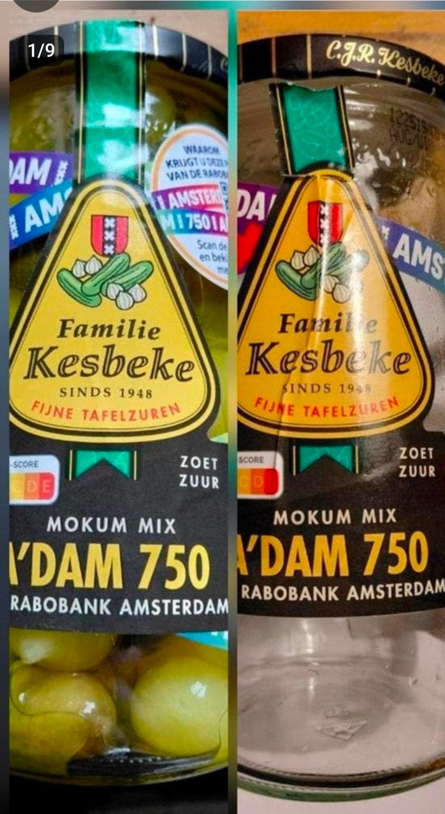 Gesigneerde Kesbeke Mokum Mix - Amsterdam 750 jaar, Verzamelen, Ophalen of Verzenden