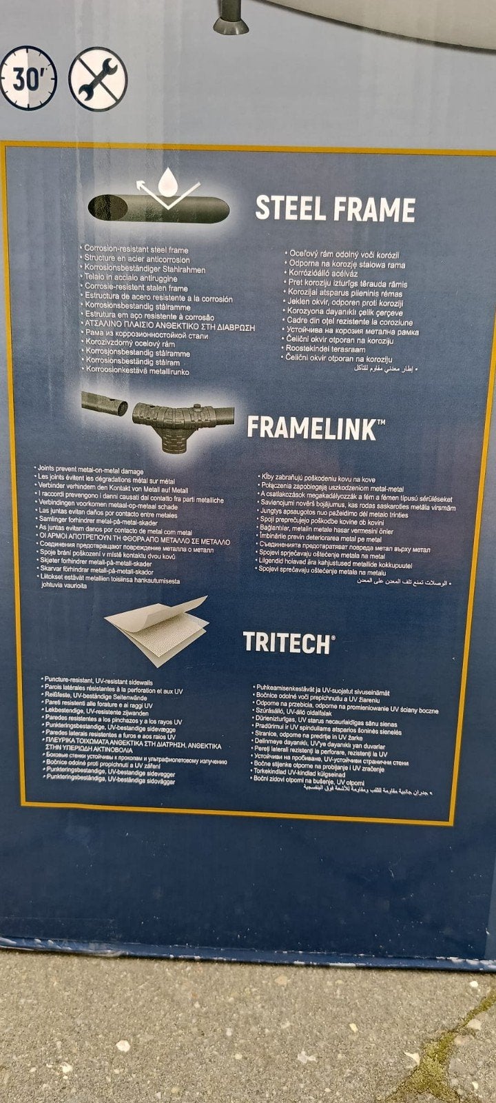 Foto 2 van zwembad Bestway Steel Pro Max Opzetzwembad - in doos