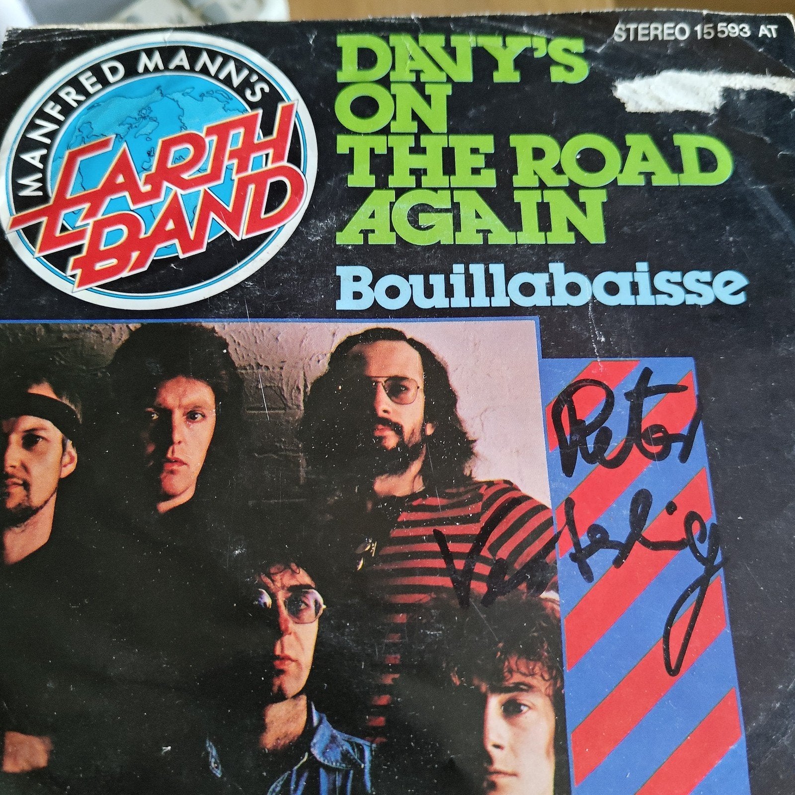 Manfred Mann's Earth Band - Davy's On The Road Again, Gebruikt, 7 inch, EP, Fotohoes