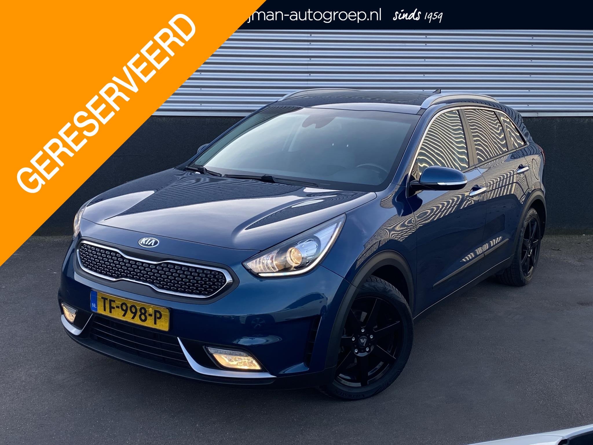 Kia Niro 1.6 GDi Hybrid Design Edition Schuif/kanteldak, Nav