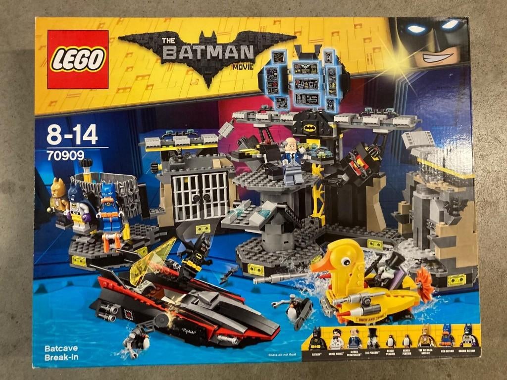 Lego The Batman Movie Batcave Break-in 70909, Lego, Nieuw, Ophalen of Verzenden, Complete set