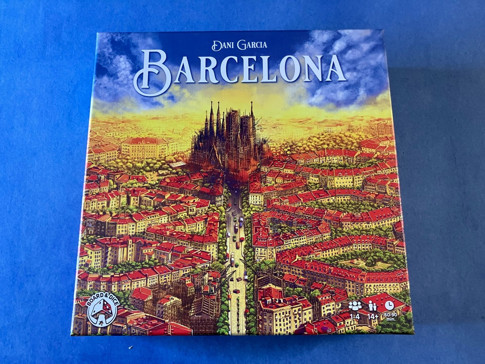 Barcelona Bordspel, Hobby en Vrije tijd, Gezelschapsspellen | Bordspellen, Een of twee spelers, Ophalen of Verzenden, Zo goed als nieuw