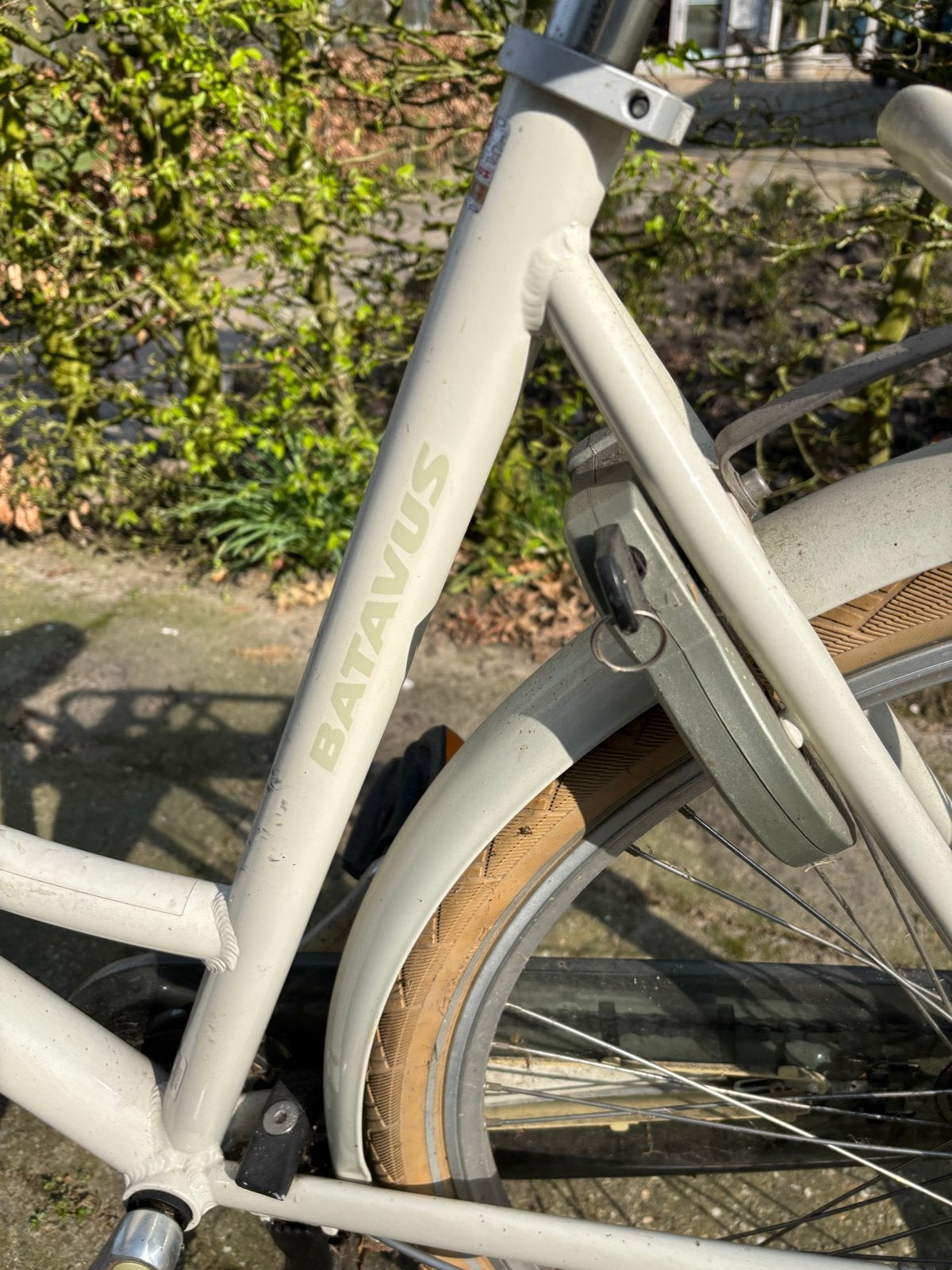Batavus damesfiets met 7 versnellingen en mand, Fietsen en Brommers, Fietsen | Dames | Damesfietsen, Ophalen, Velgrem, Versnellingen