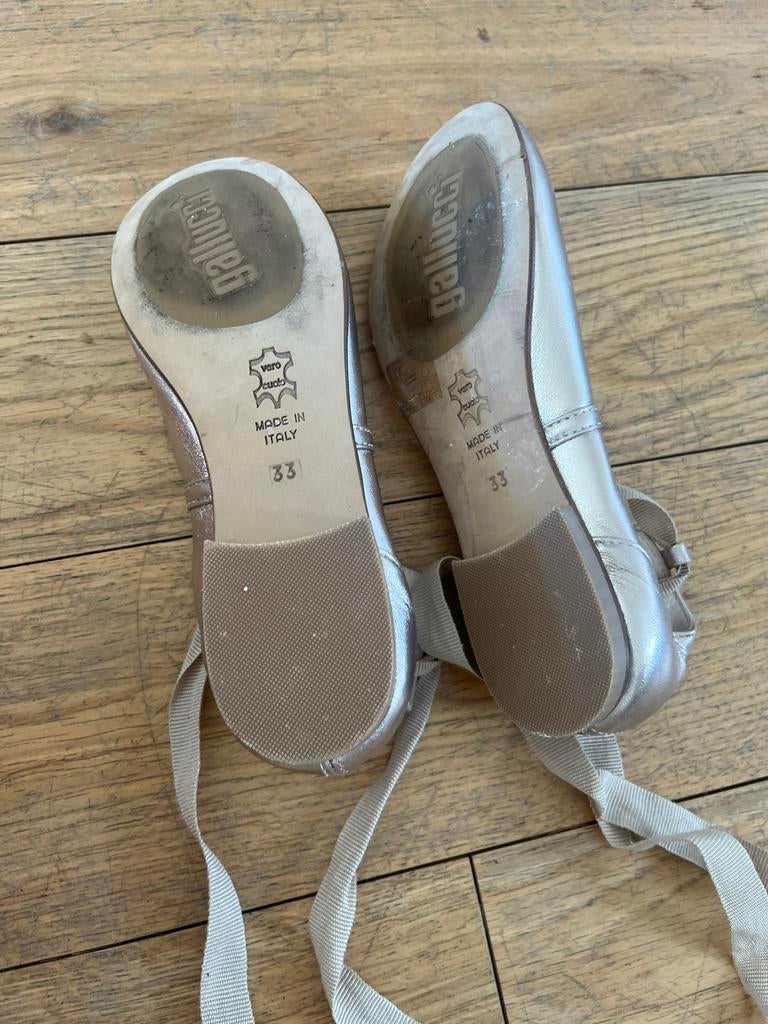 Gallucci ballerinas Maat 33 Zilver nieuw, Ophalen of Verzenden, Meisje, Overige typen