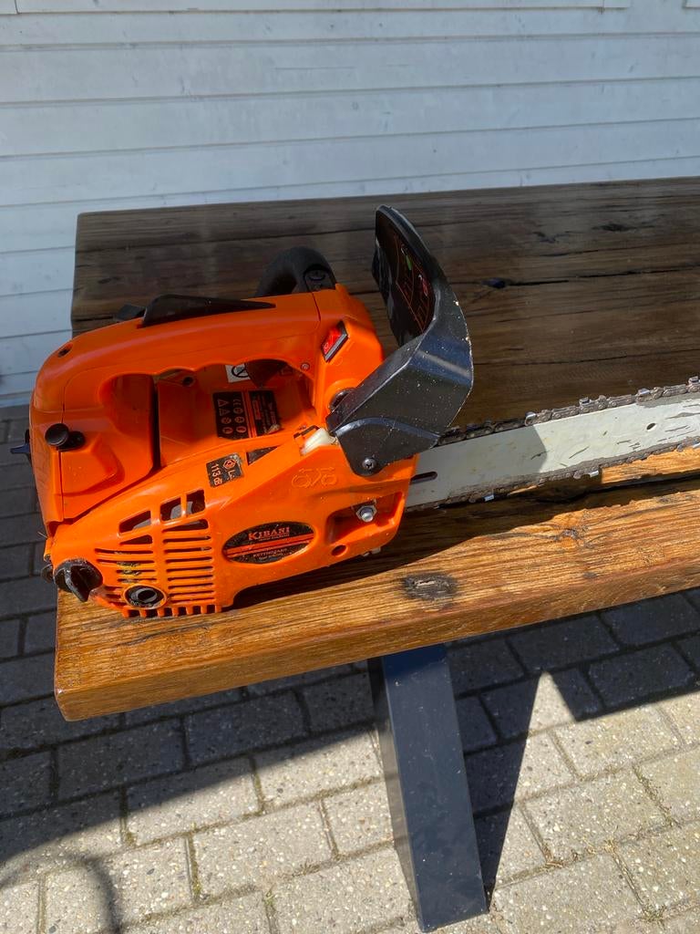 Kibani Kettingzaag - Krachtig en Betrouwbaar, Ophalen, Gebruikt, Kettingzaag, 30 tot 70 mm
