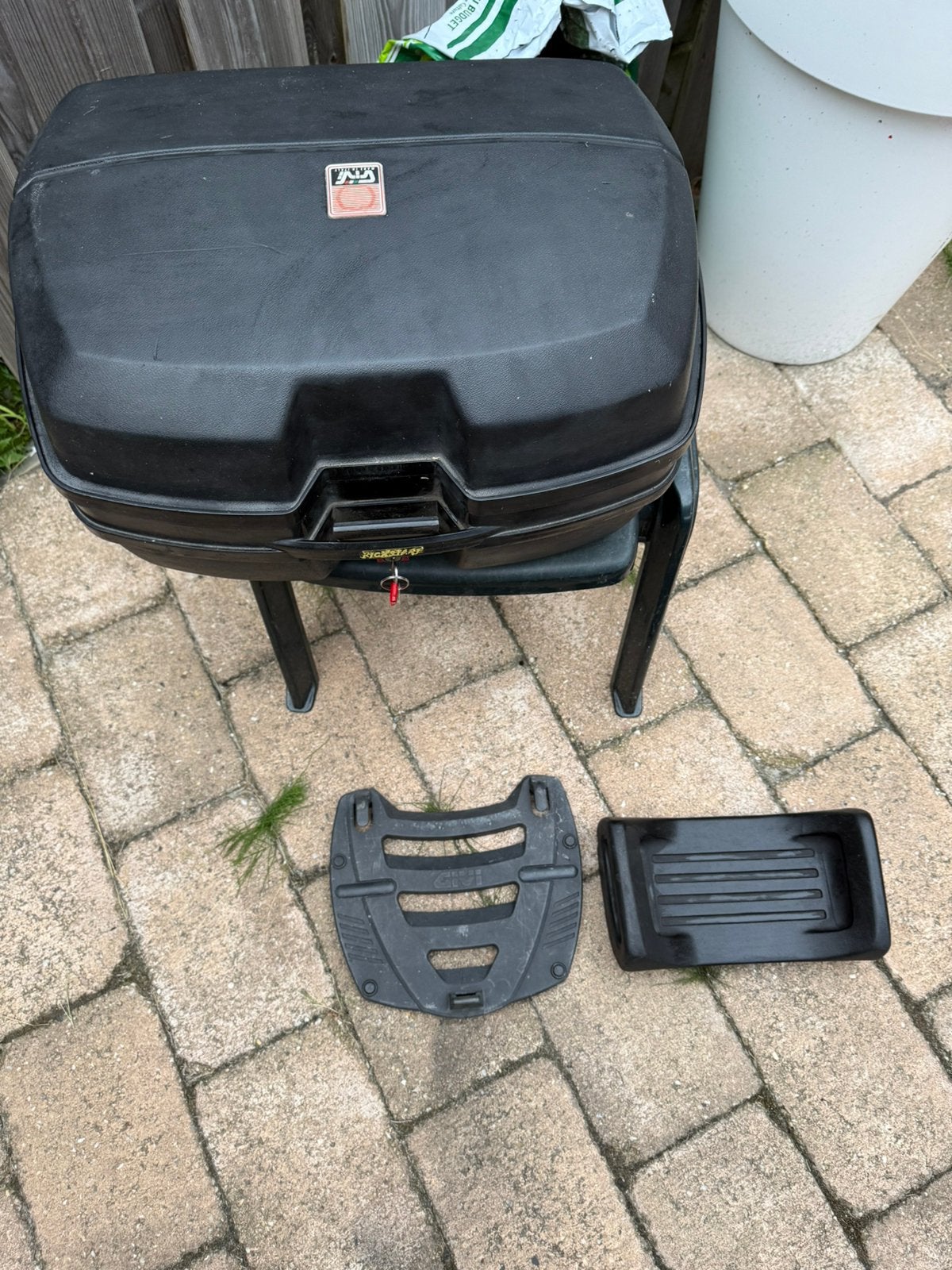 Givi topkoffer met montage rek, Ophalen of Verzenden, Gebruikt
