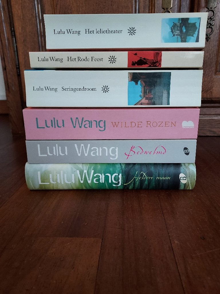 6 boeken Lulu Wang (puntgaaf!) Alles samen: € 25,00, Ophalen of Verzenden, Zo goed als nieuw