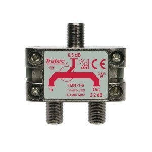 Tratec Technetix Aftakelement enkelvoudig TBN 1-6, Ophalen of Verzenden, Nieuw, Minder dan 2 meter, Coaxiale kabel