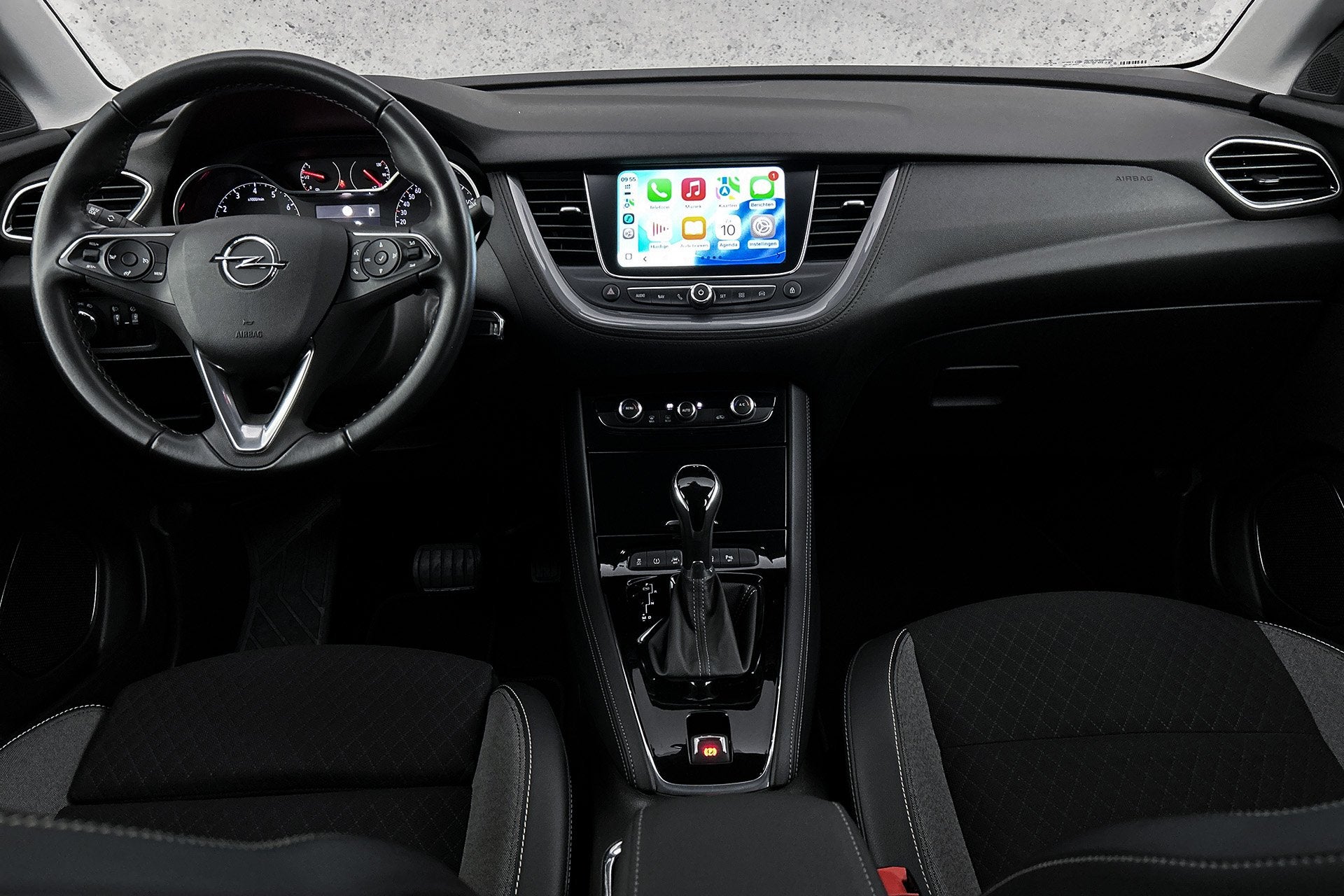 Opel Grandland X 1.2 Turbo Business Executive | Trekhaak | H, Auto's, Gebruikt, 1199 cc, Leder en Stof, Origineel Nederlands