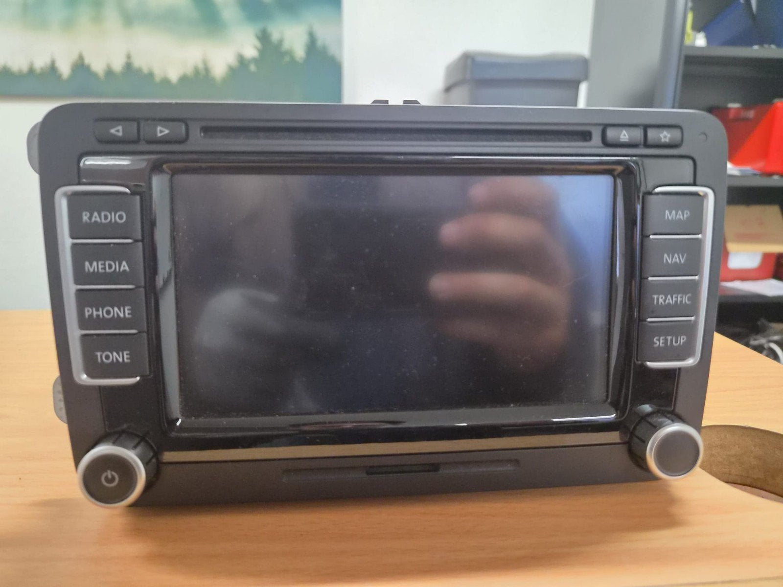 Volkswagen RNS 510 Radio Navigatiesysteem, Ophalen of Verzenden, Zo goed als nieuw