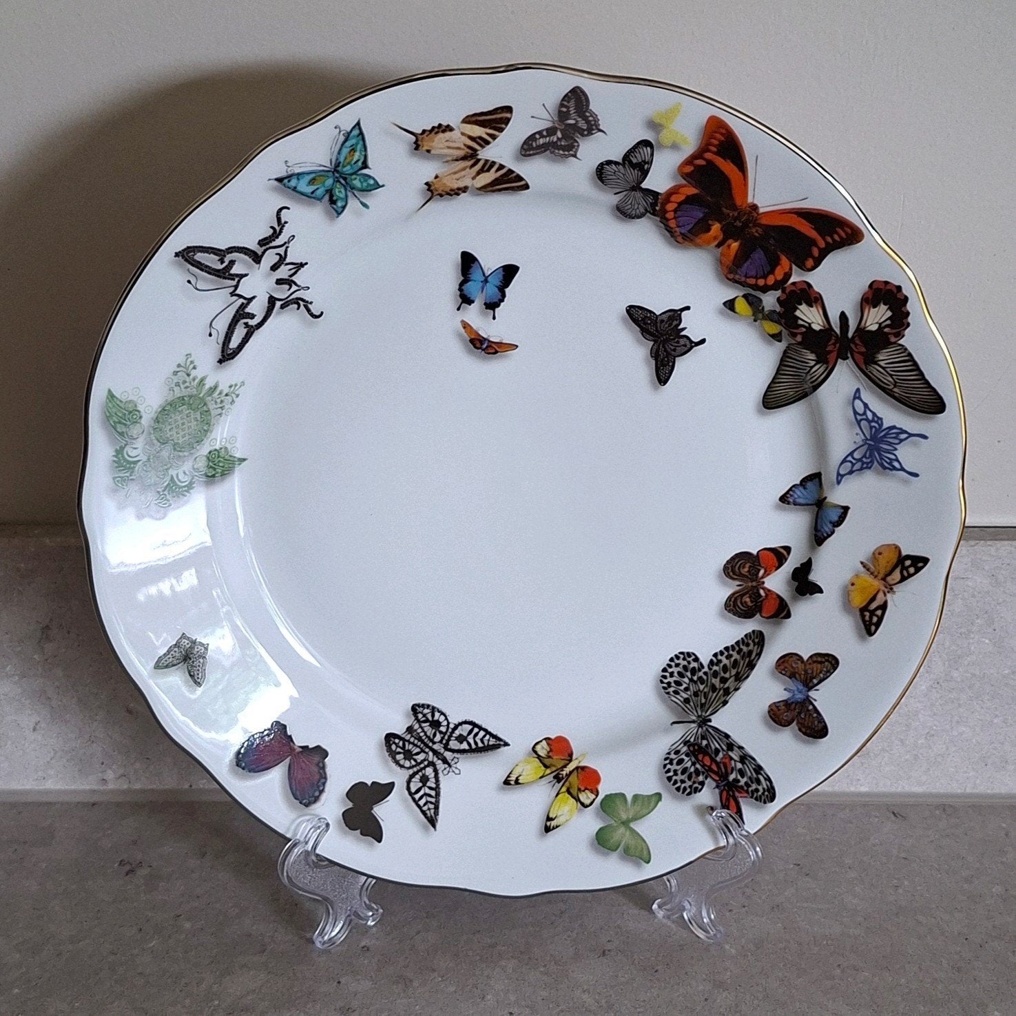 Prachtig Christian Lacroix x Vista Alegre "Butterfly Parade", Overige merken, Keramiek, Nieuw, Ophalen of Verzenden