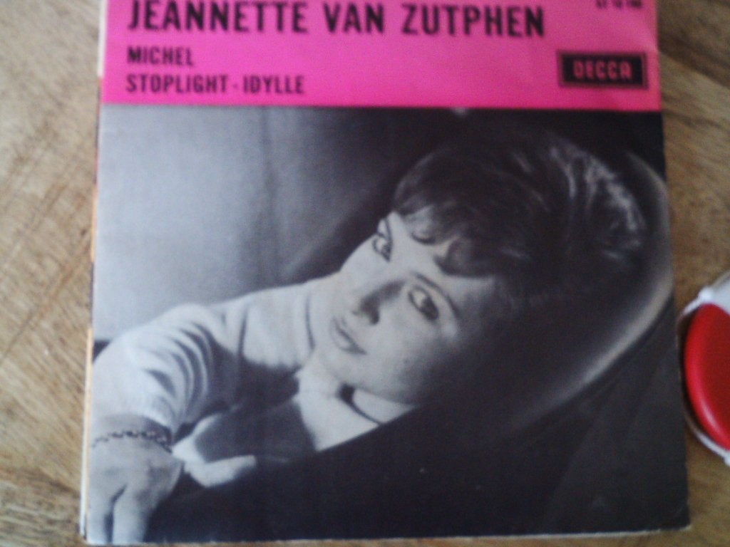 jeannette van zutphen - michel 15jun, 7 inch, Single, Ophalen of Verzenden, 1960 - 1969