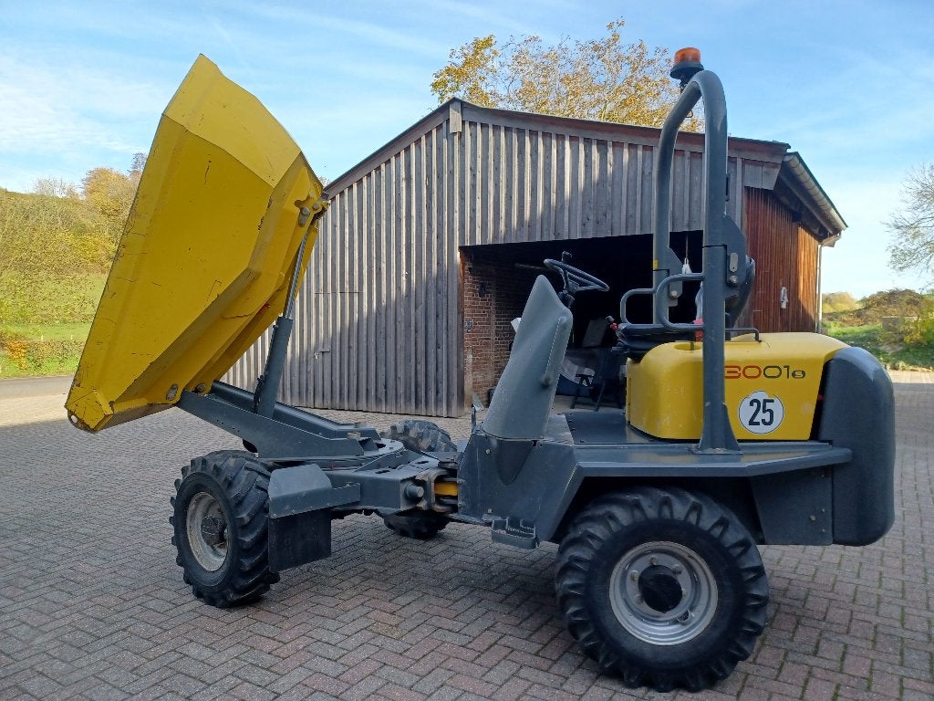 Wacker neuson 3001 dumper / motorjapanner, Ophalen