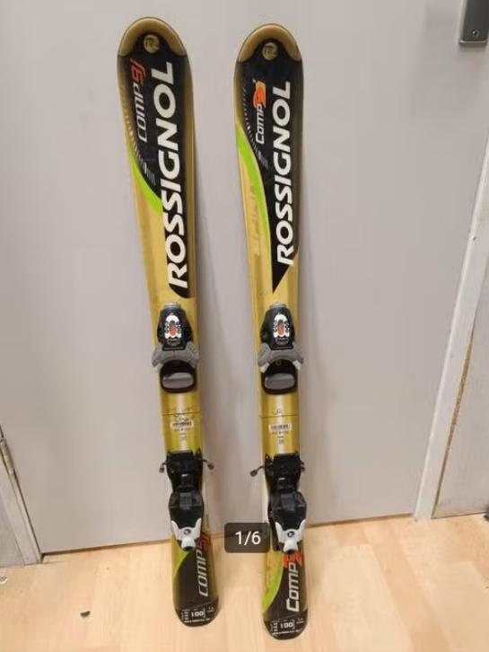 Rossignol como skis 100cm zie omschrijving, Gebruikt, 100 tot 140 cm, Rossignol, Ophalen of Verzenden