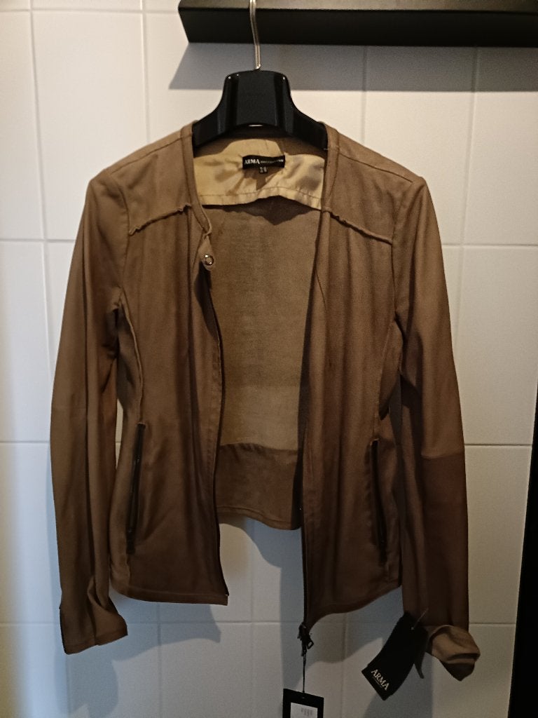 Arma nw leren jack mt 36/38, Stroke en Tommy, Ophalen of Verzenden, Nieuw, Maat 36 (S), Overige kleuren