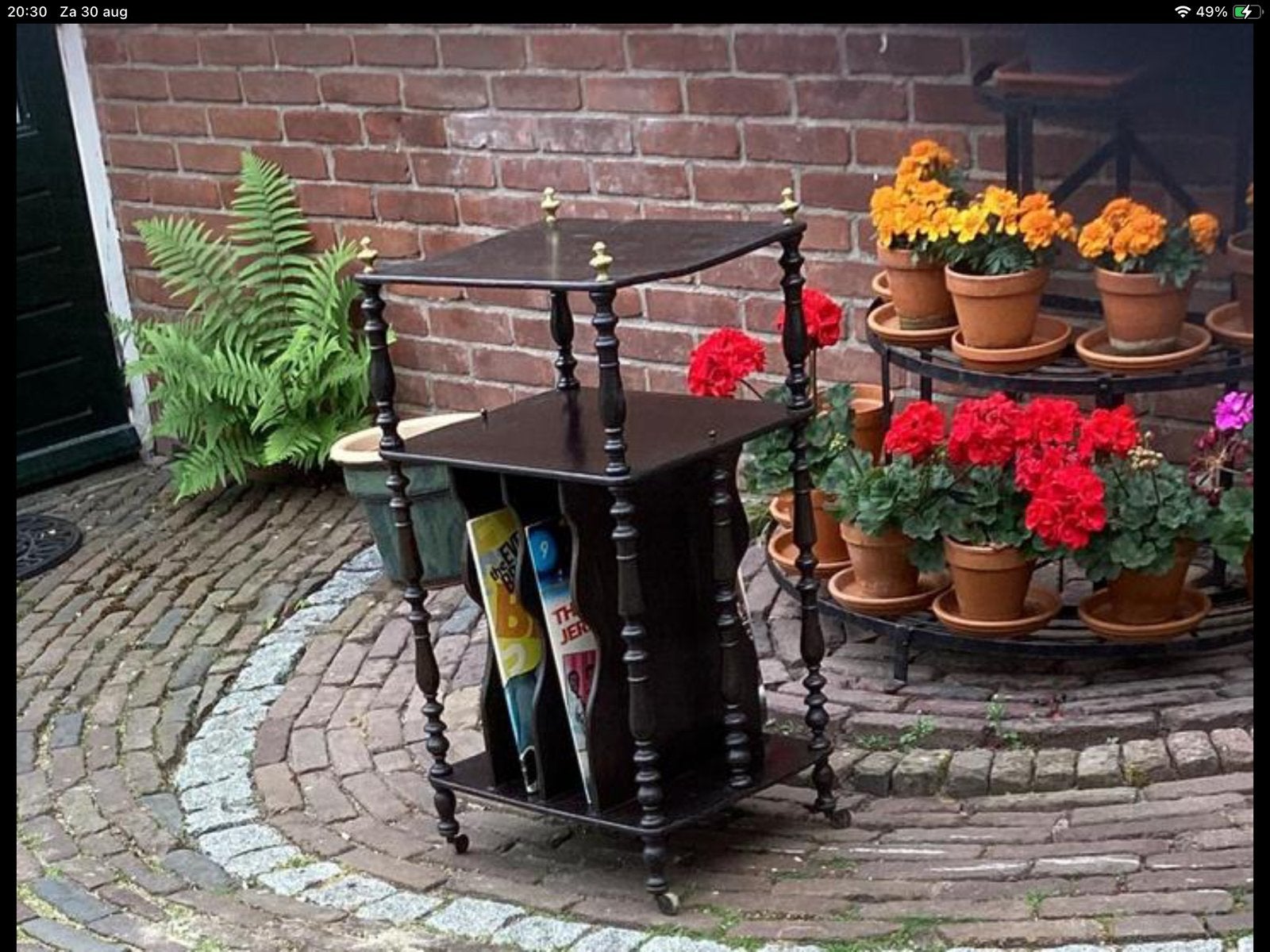 ***   Een oude VINYL PLATEN OP BERG KAST  ***, Ophalen, Zo goed als nieuw