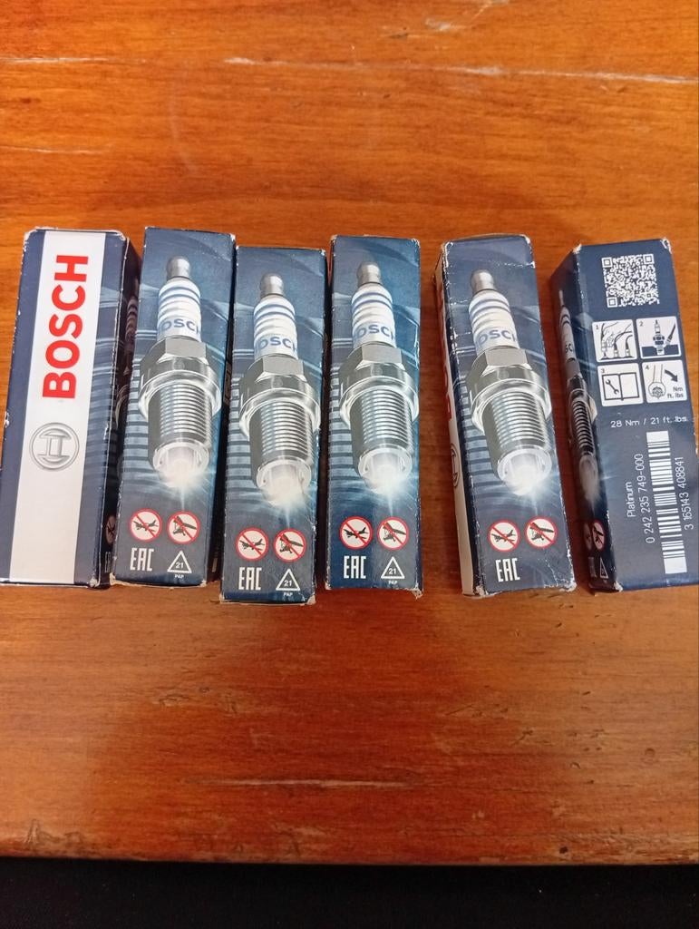 Bosch Platinum Bougies - Set van 6, Auto-onderdelen, Motor en Toebehoren, Ophalen of Verzenden