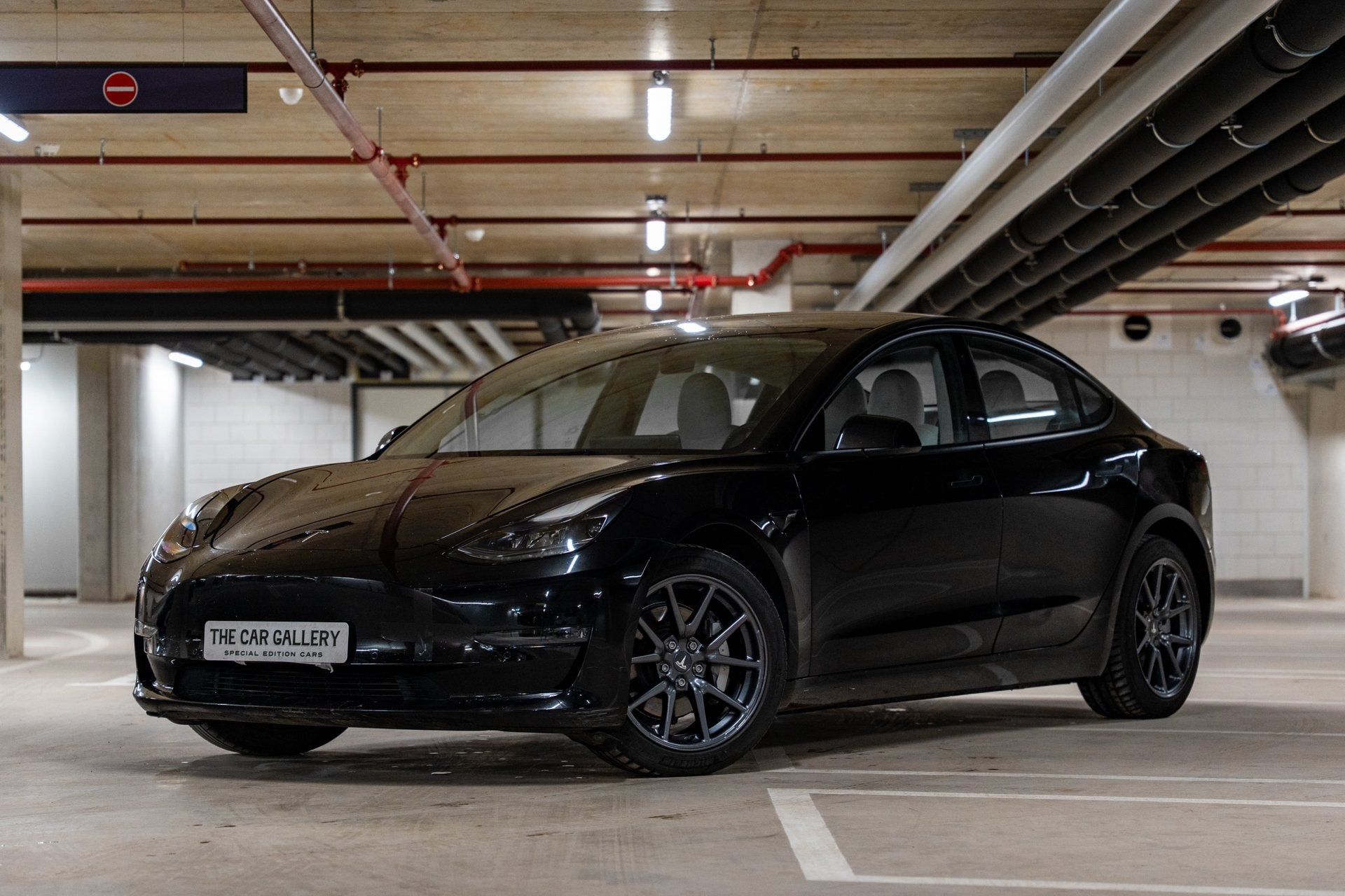Tesla MODEL 3 Long Range AWD 75 kWh, Auto's, Automaat, Gebruikt, 491 km, Zwart