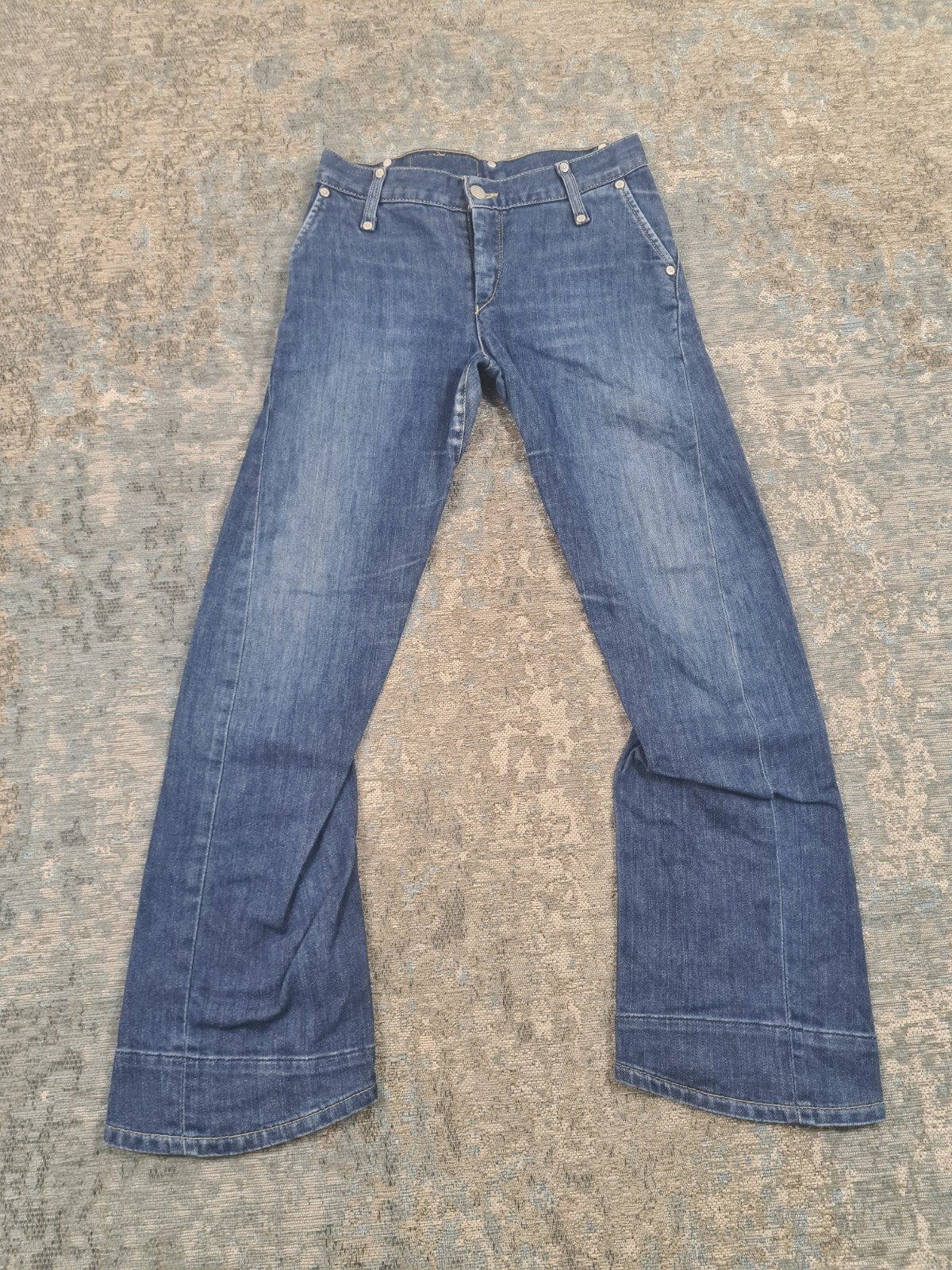 Levi’s engineered W27 L30 Dames Tulsi2730 Low-rise, Blauw, Ophalen of Verzenden, W27 (confectie 34) of kleiner, G-STAR RAW