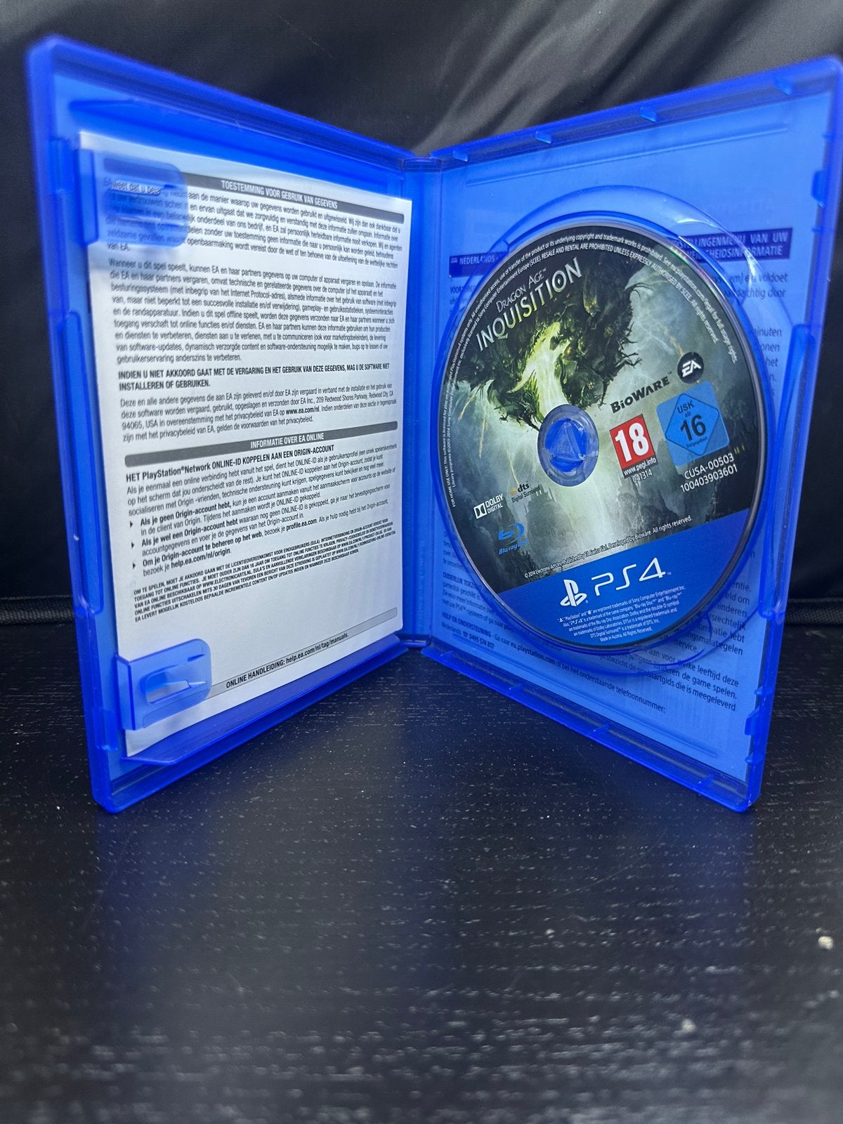 Dragon Age Inquisition PS4 Game - Zo goed als nieuw, G, Zo goed als nieuw, W, D