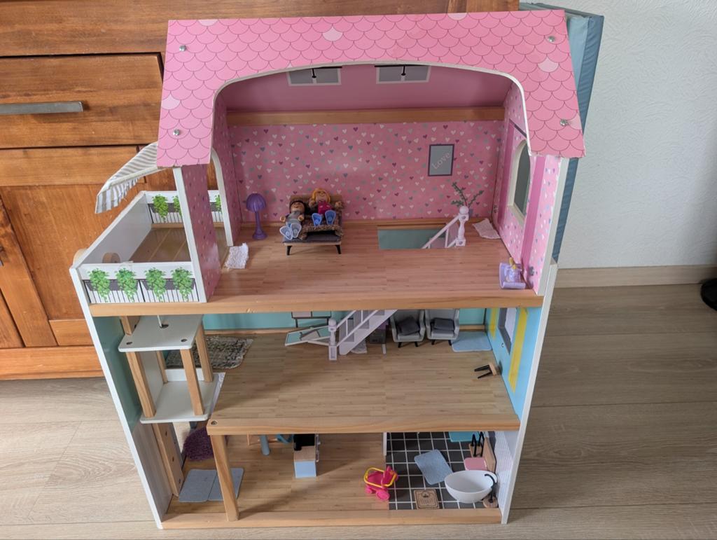 GRATIS! Poppenhuis, Ophalen of Verzenden, Gebruikt, Poppenhuis