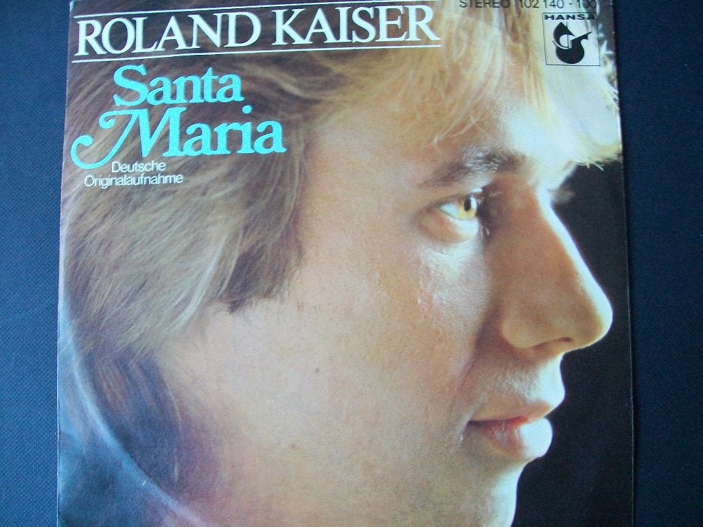 Roland Kaiser met Santa Maria 7 inch 1980 in nieuwstaat, Verzenden, 7 inch, Zo goed als nieuw, Schlager