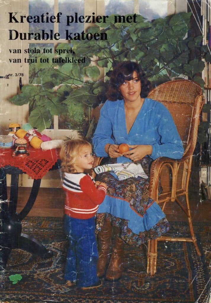 Kreatief plezier met Durable katoen nr. 3 - 1978, Ophalen of Verzenden, Durable, Gelezen, Breien en Haken