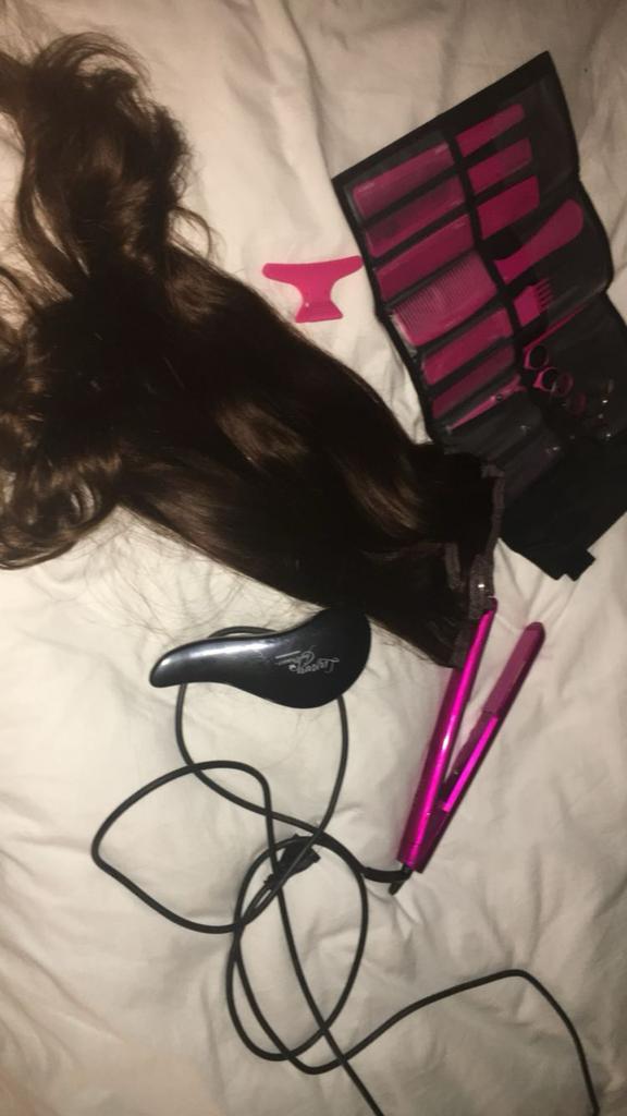 Luxuryforprincess extensions chestnutbrown 320gram, Ophalen of Verzenden, Nieuw, Pruik of Haarverlenging