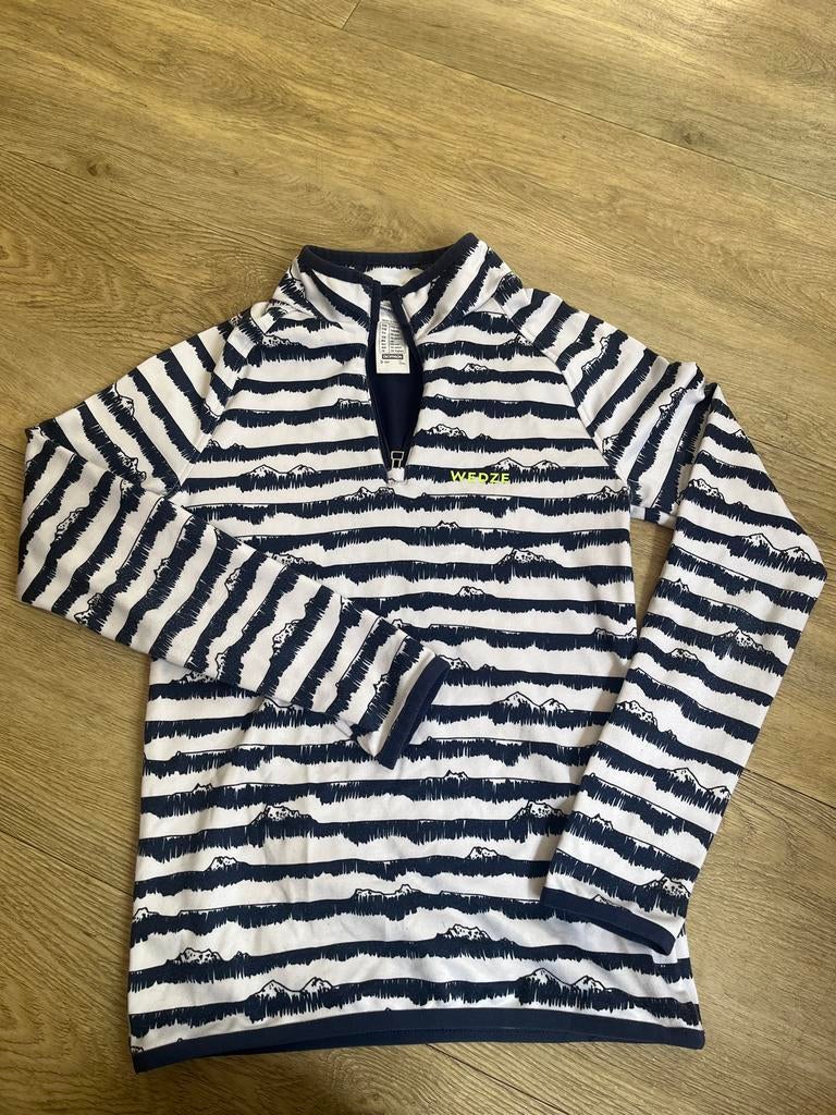 Sportshirt lange mouw maat 140 Wedze Decathlon, Kinderen en Baby's, Ophalen of Verzenden, Zo goed als nieuw, Jongen of Meisje