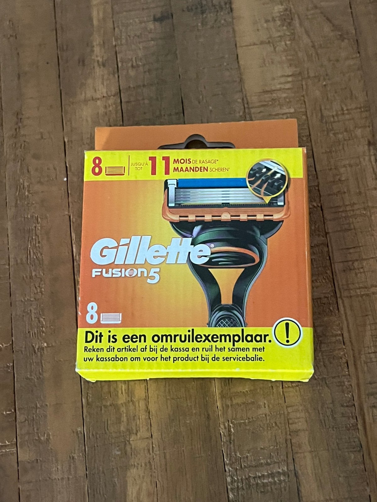 Gilette fusion 5, Sieraden, Tassen en Uiterlijk, Uiterlijk | Gezichtsverzorging, Ophalen of Verzenden, Nieuw, Gehele gezicht